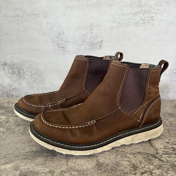 Red Wing Women’s Chelsea Boots Size 8 Brown Leather - Picture 1 of 8